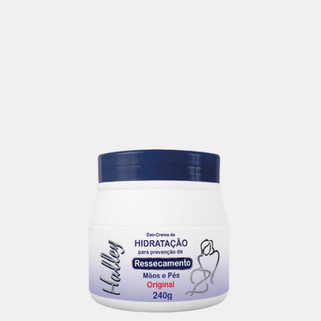 Halley Creme de Hidratação p/ prevenção de Ressecamento - 240g